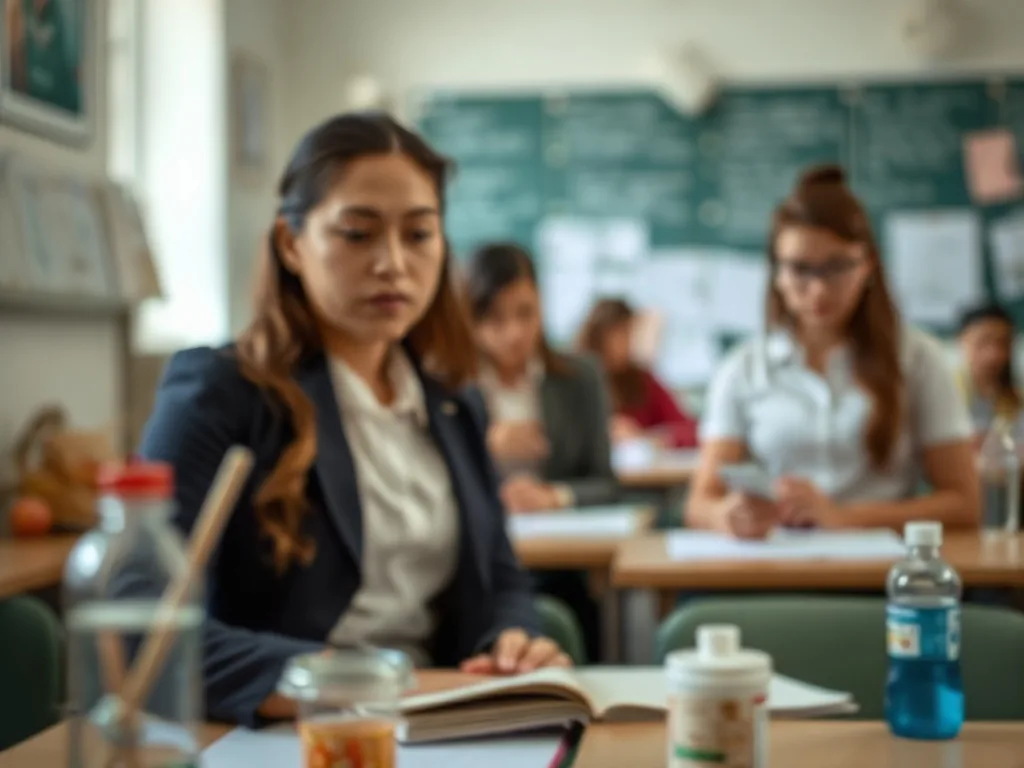 Un groupe de professionnels en pleine mise en situation, post-its et feutres au tableau, avec une formatrice qui anime sans